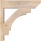 Ekena Millwork Merced Slat Smooth Outlooker, Douglas Fir, 5 1/2"W x 18"D x 18"H OUT06X18X18MRC06SDF - alternate 3